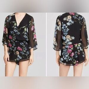 Oliviaceous Floral Romper